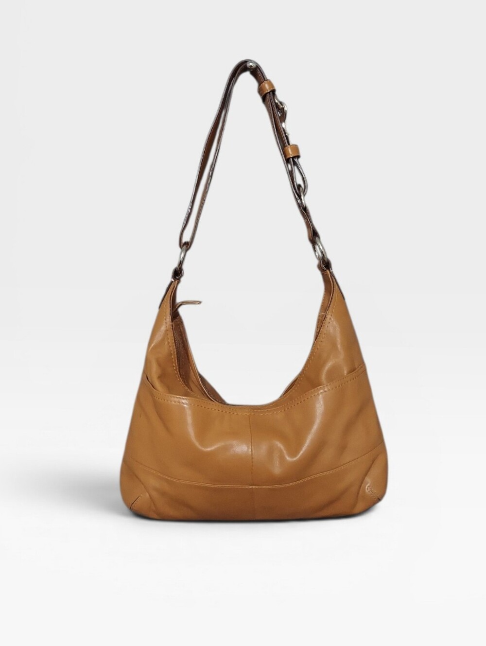 Coach East West Duffle Convertable Leather Shoulder Bag Very Gently Loved - Picture 5 of 11
